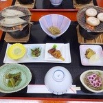 大釜温泉旅館 - 夕食(1)