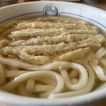 英ちゃんうどん - ごぼう天うどん　710円