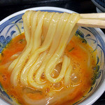 長生うどん - 別器で生玉子