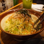 なかめのてっぺん - ●アレ入りキャベツサラダ