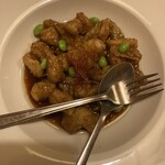 Seafood Choshu Yuda ten - 鸡肉鸡肉牛蒡680日元