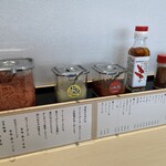 清井商店 - テーブル上