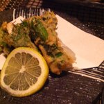 わびさび - 魚のしそ巻き天