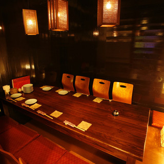 最大9名様まで収容可能