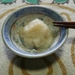 百姓屋敷 じろえむ - 食事の〆は甘酒のシャーベット。さっぱりとした優しい味。