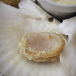 お食事処おさない - 帆立フライ