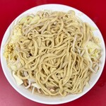 ラーメン二郎 - 小ラーメン・カタメ・ニンニク・アブラ・ショウガ