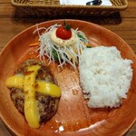 びっくりドンキー - 料理写真:チ－ズバーグディッシュ　Ｓ　1,100円