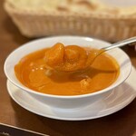 ビハニ - バターエビカレー（1,280円）