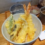 そば割烹 よいん - セットの天丼　R8.5.13 