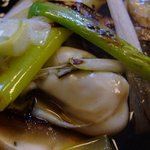 坂の上のそば屋 司 - 牡蠣南蛮蕎麦