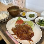 おおえままのごはんや - ポークチャップ定食（1000円）