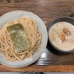 つけ麺処つぼや - 鶏白湯つけ麺1,000円＋特盛り100円
