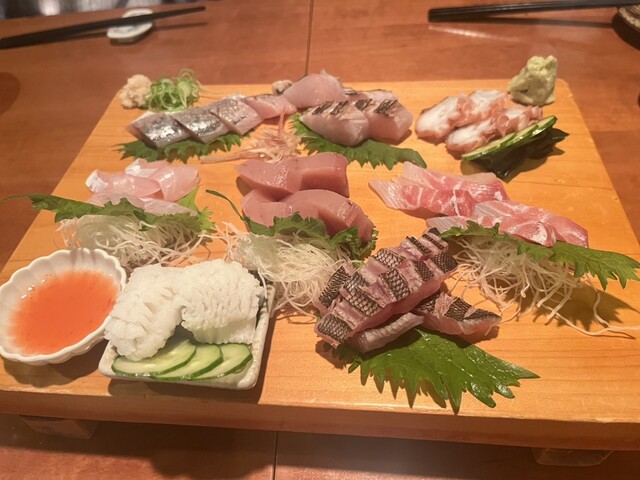 河原町三条 お魚が旨い居酒屋さん✨』by やましょう313 : さしみの魚紳