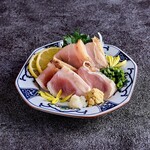 地鶏むね刺し