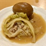 吾愛人 - みそおでん　ロールキャベツ断面