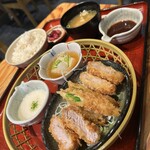 ご飯ととろろ とろ麦 - 料理写真: