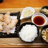 やきとり宮川 - 白い唐揚げ定食