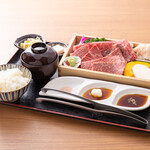 特選焼肉御膳 ＜厳選した和牛を、焼肉でお楽しみいただく御膳です。＞