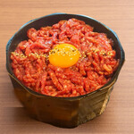 [数量限定] 生食用和牛ユッケ丼御膳　＜生食用として適切に管理した和牛のユッケ丼です。＞