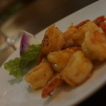 エビニンニク揚げ