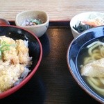 Eichiyan udon - カツ丼セット