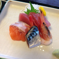 磯料理　まるけい - 刺身定食の刺し盛り