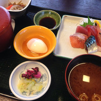 磯料理　まるけい - 刺身定食 ¥1000