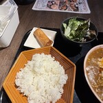 春巻きとよだれ鶏 酔いしば - 