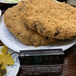 まりも食堂 - メンチカツ　アップ