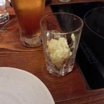 俺の割烹 博多 中洲 - お通し（数の子マヨネーズ和え）