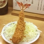 とんかつ いちよし - 追加で海老フライ250円ウマウマ❤️