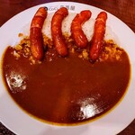 カレーハウスCoCo壱番屋 - 料理写真:ソーセージカレー 3辛 350g