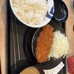 松のや - ロースカツ定食