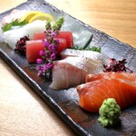 お造り5種盛り合わせ
