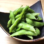 塩枝豆