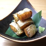 とろサーモンの藁焼き
