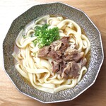 和牛肉吸いきしめん