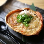 蟹味噌甲羅焼き