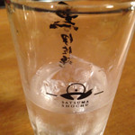 炭火焼 鳥つね - お湯割りライン