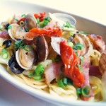 味惑創作 かのん - アサリとキャベツとアンチョビのスパゲティー