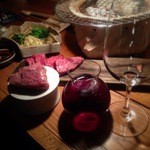 焼肉旬やさい ファンボギ - 赤ワイン　カラフェ　ハーフ