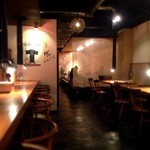 焼肉旬やさい ファンボギ - カウンター席から