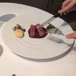 ル・ジャンティオム - 牛フィレ 赤ワインソース