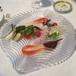 ル・ジャンティオム - 根セロリのムースと蟹