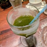HAMBURG RESTAURANT Chami - 自家製青汁は、少し⁈甘さあって、飲みやすい