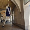 驛釜きしめん - 名古屋といえば「ナナちゃん」の後ろ
