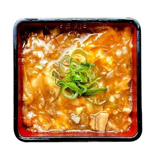 らーめんと並ぶ名物、飲める親子丼。