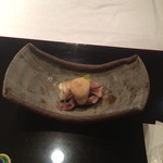 花小路 さわ田 - うるいとホタルイカの酢味噌和え