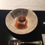 花小路 さわ田 - 長芋羹 とんぶりといくら